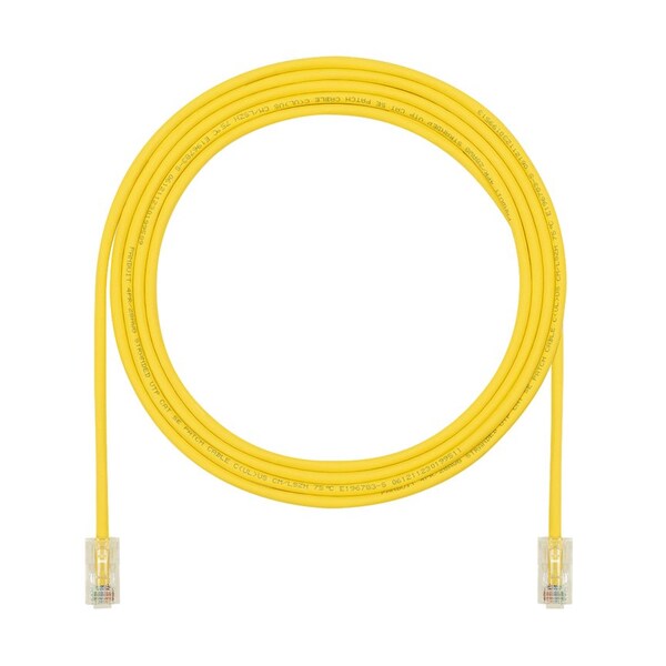 CU PATCH CORD CAT5E SD 8FT YELLOW